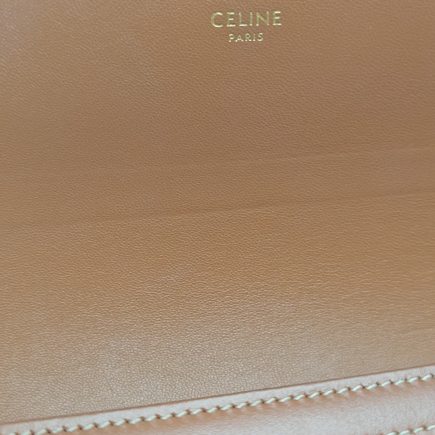 TRIOMPHE Small Coated Canvas Brown