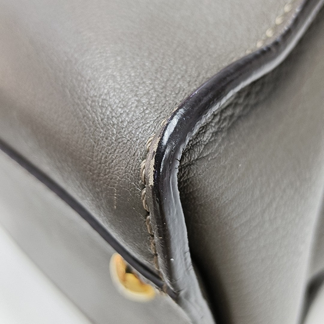 Peekaboo Medium Calfskin Gray