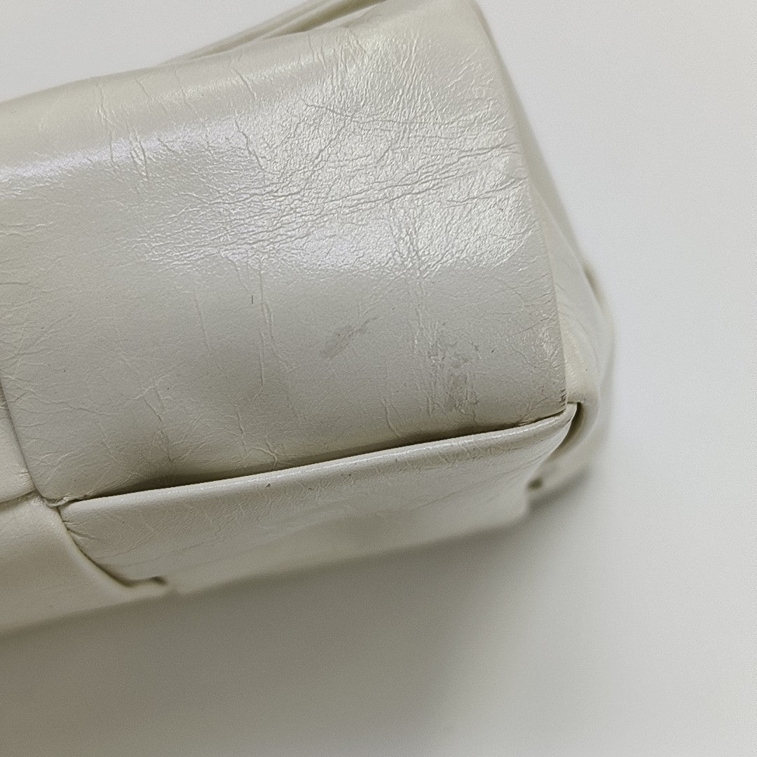 Cassette Small Calfskin White