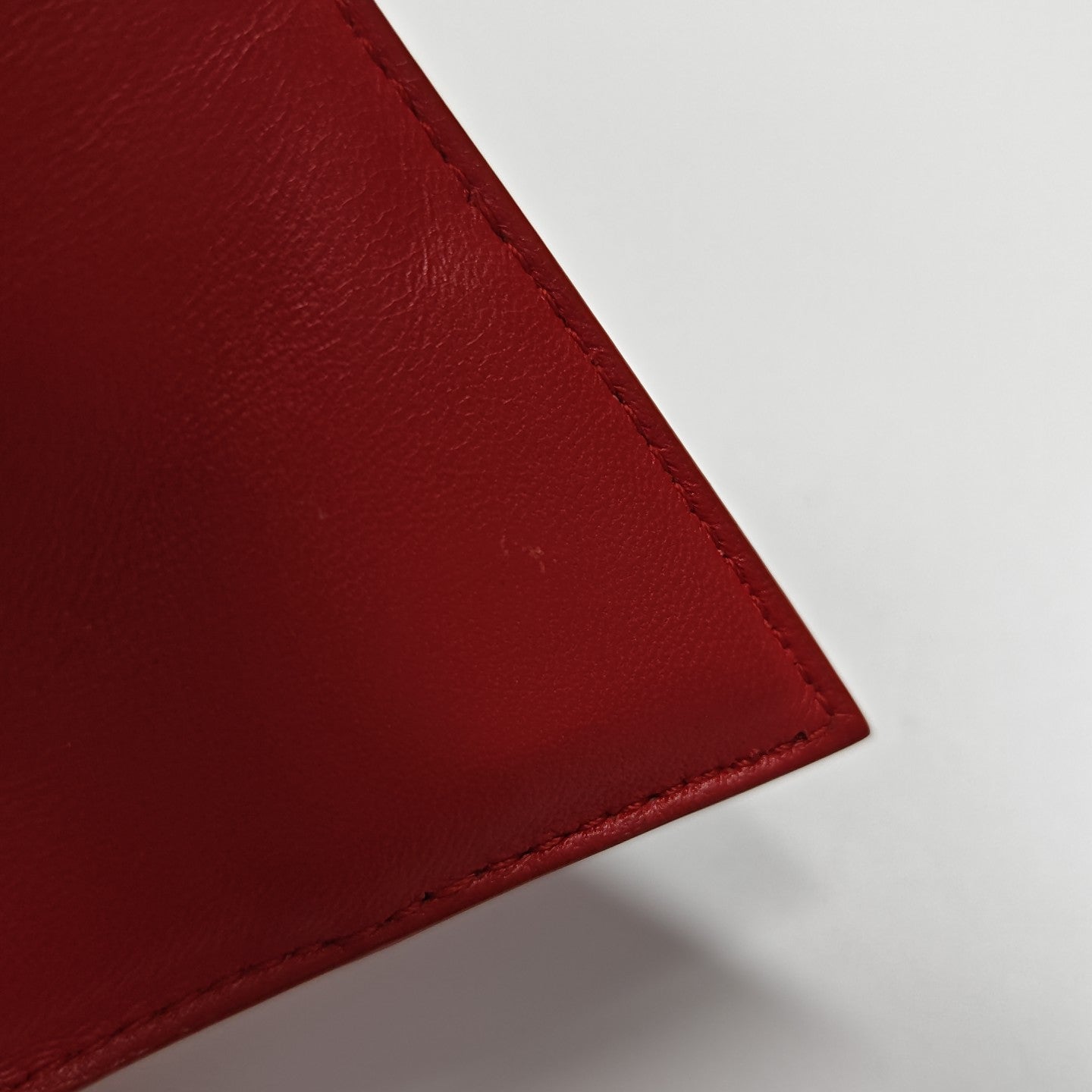 Hourglass XS Piel de ternera Rojo