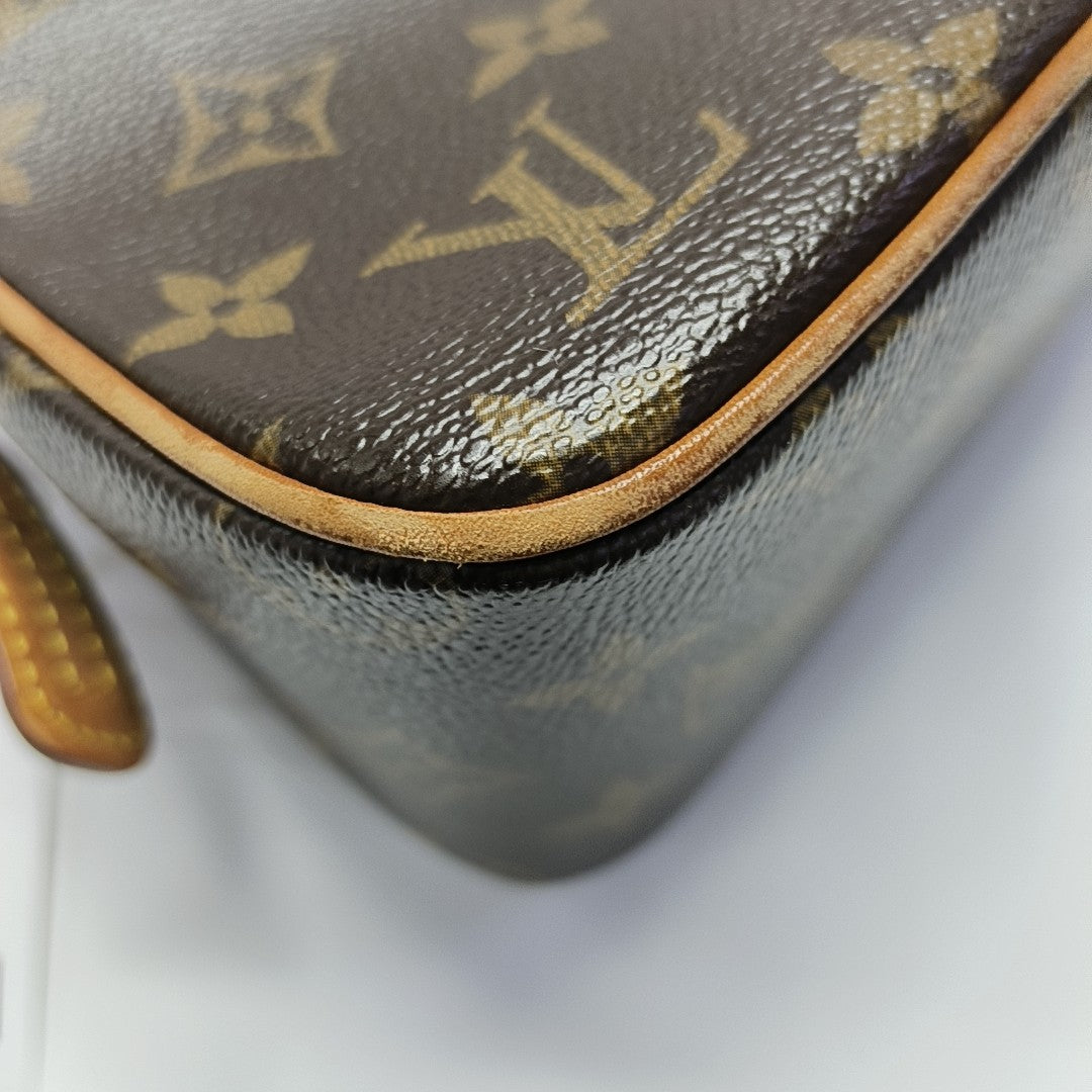 VIVA CITE Monogram Coated Canvas Brown