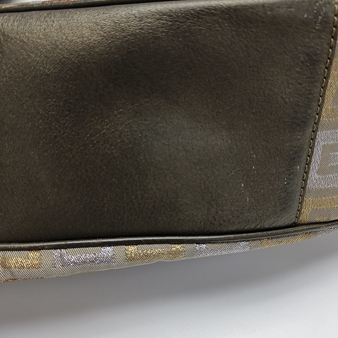 Fabric Top Handle Bag Multicolor