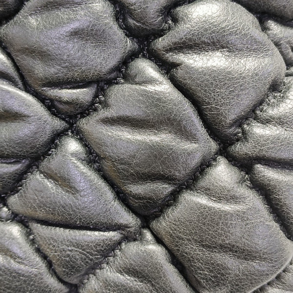 Quilted Calfskin Gray