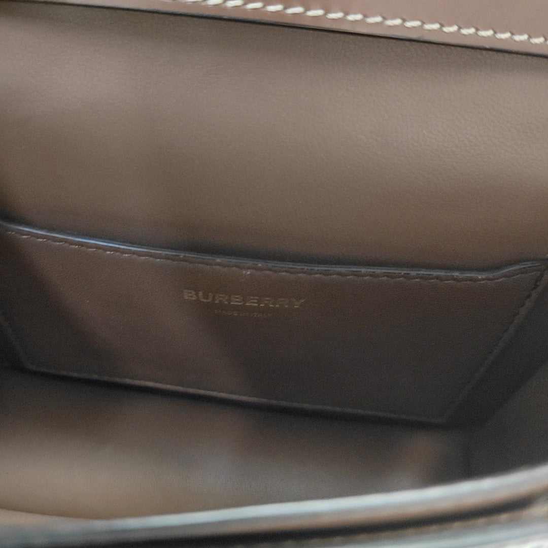 TB Mini Canvas Beige