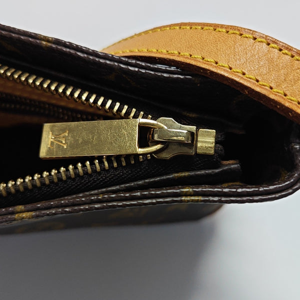 TROTTER Monogram Coated Canvas Brown