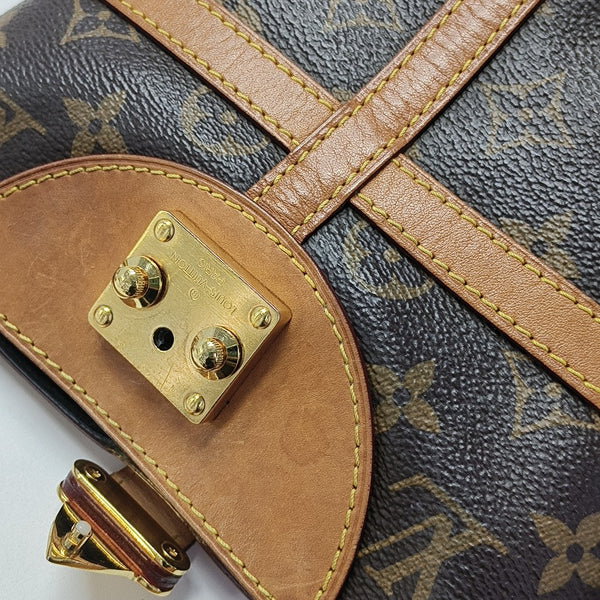 DUFFLE Monogram Coated Canvas Brown