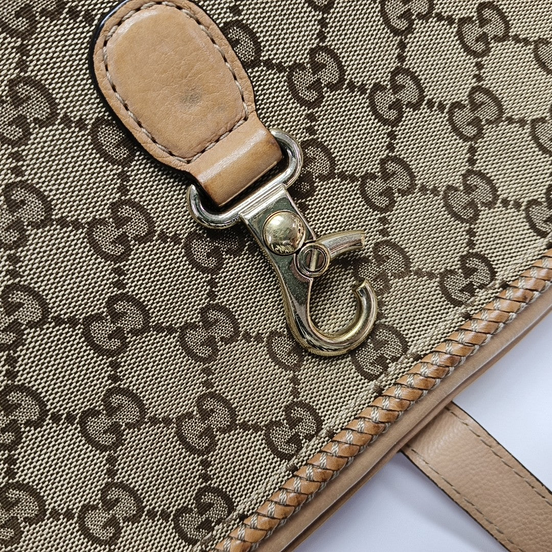 Marrakech Monogram Canvas Beige