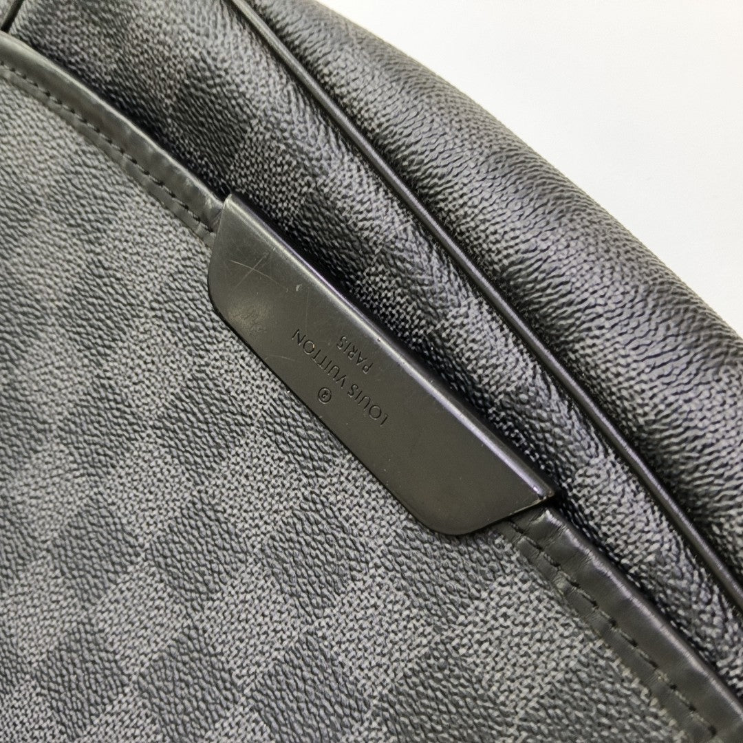 DANIEL Damier Graphite Coated Canvas Gray