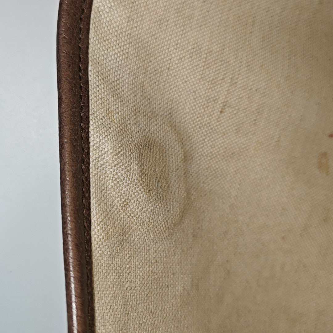 Neo Vintage Monogram Coated Canvas Beige