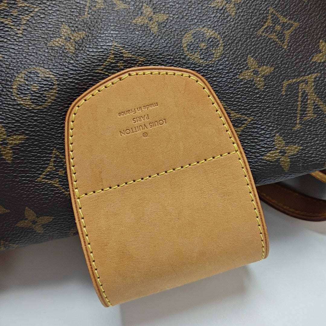 STRESA Monogram Coated Canvas Brown