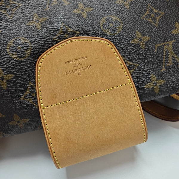 STRESA Monogram Coated Canvas Brown