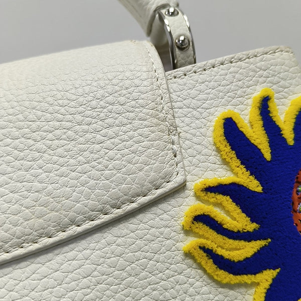 ARTYCAPUCINES MM Calfskin White