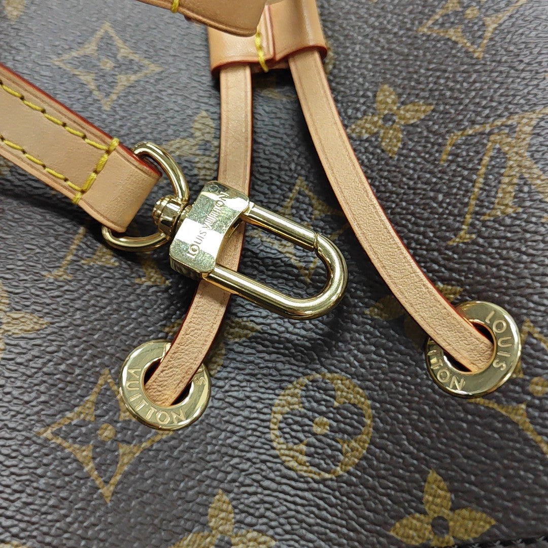 NÉONOÉ BB Monogram Coated Canvas Brown