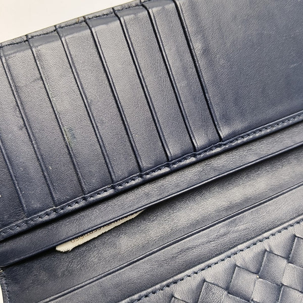 Calfskin Wallet Blue