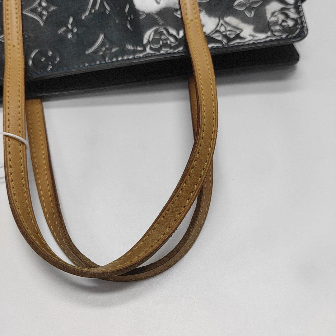CATALINA Monogram Patent Leather Blue