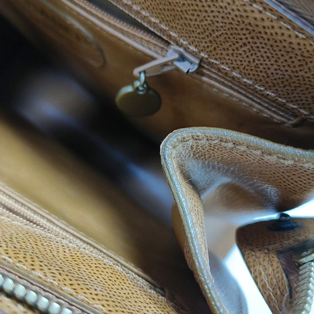 Grained Calfskin Brown