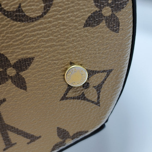 CANNES PM Monogram Coated Canvas Brown