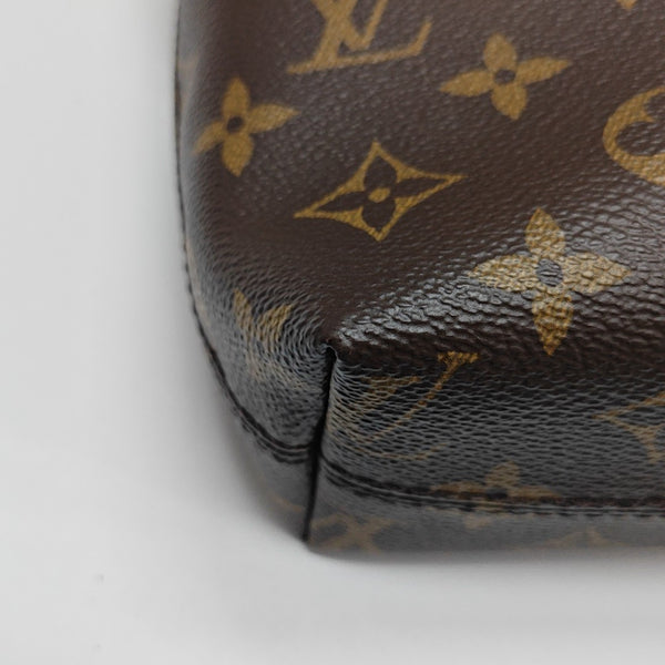 HILLS Monogram Coated Canvas Brown