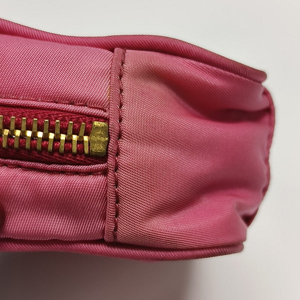 Nylon Shoulder Bag Red
