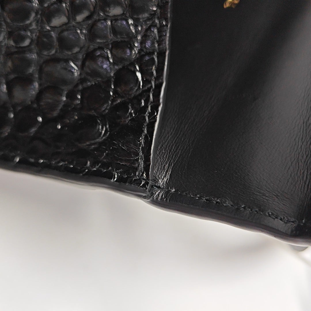 Hourglass XS Calfskin Black