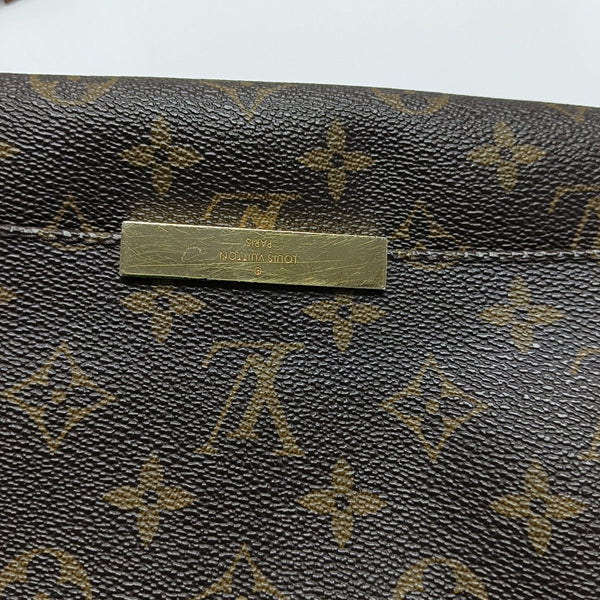 FAVORITE PM Monogram Coated Canvas Brown