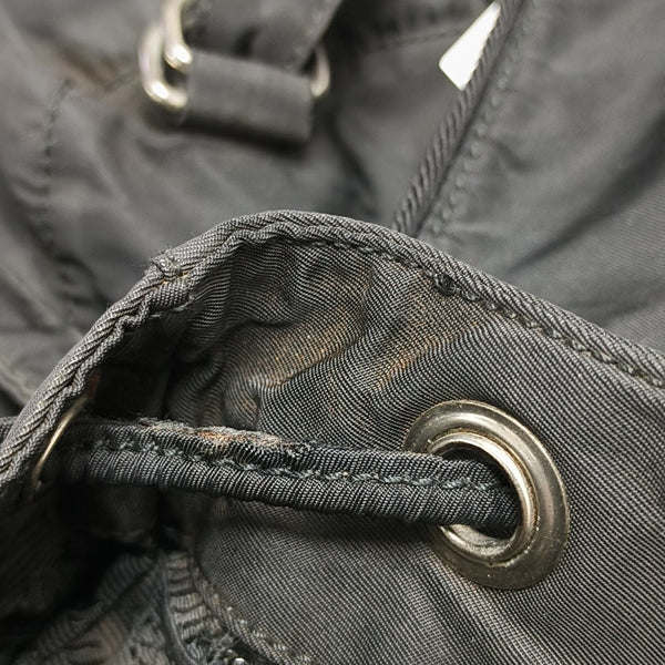 Nylon Backpack Black