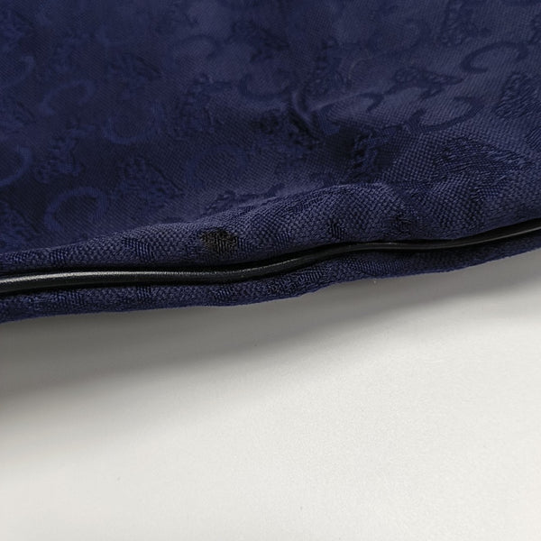 Canvas Top Handle Bag Blue