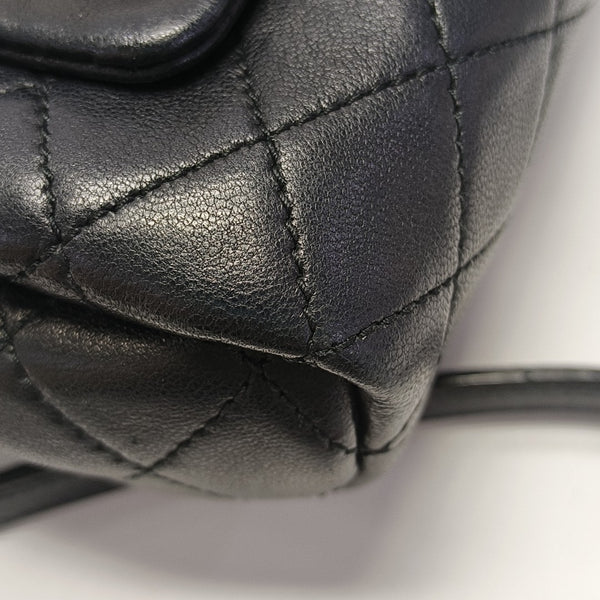 NOLITA Mini Quilted Lambskin Black