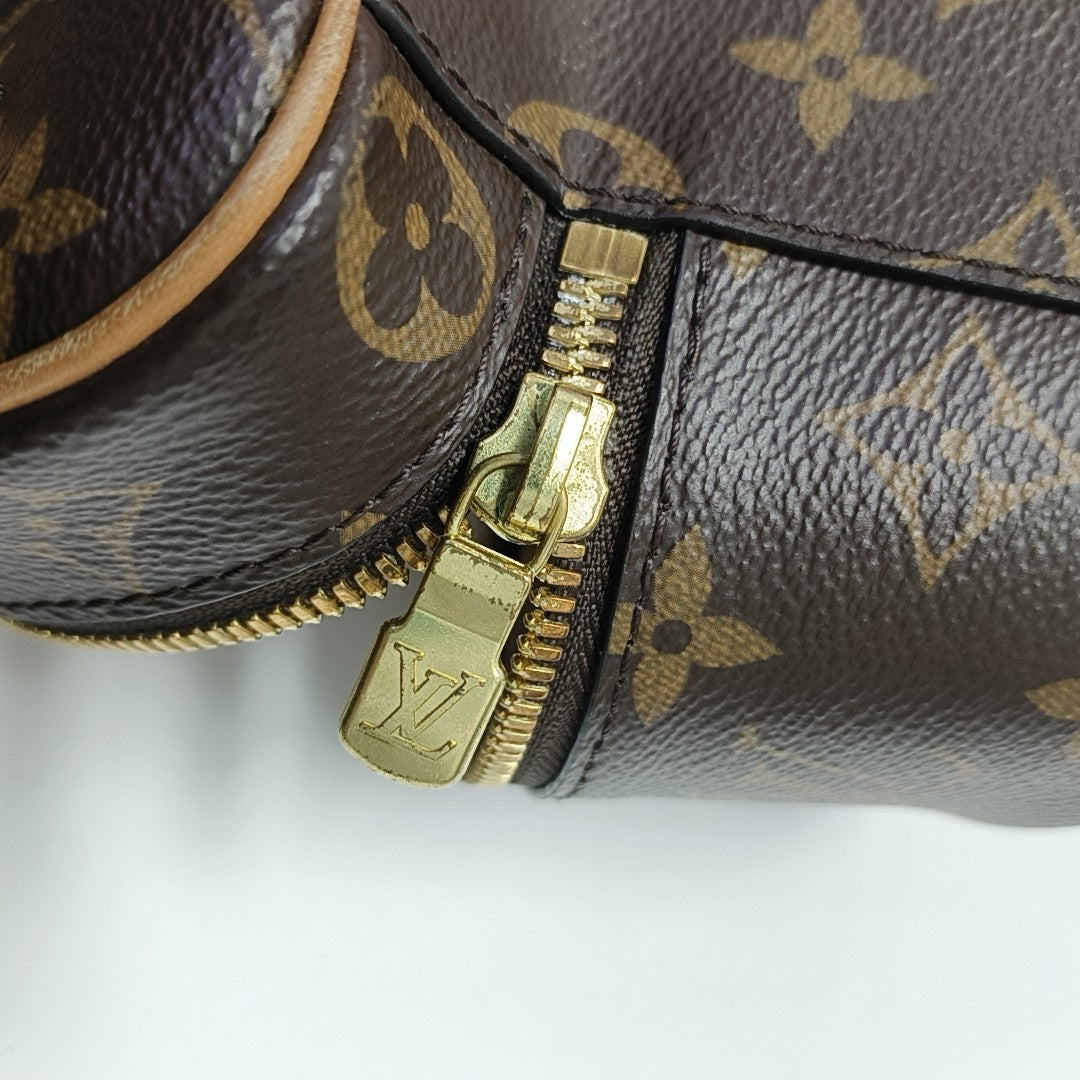 NICE Super Mini Monogram Coated Canvas Brown