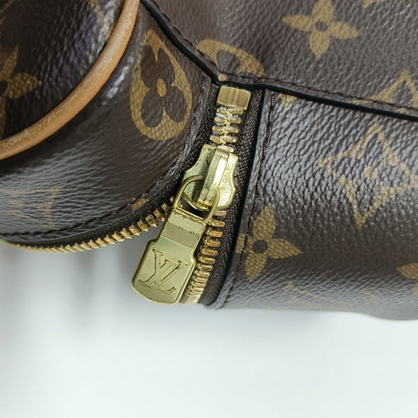NICE Super Mini Monogram Coated Canvas Brown