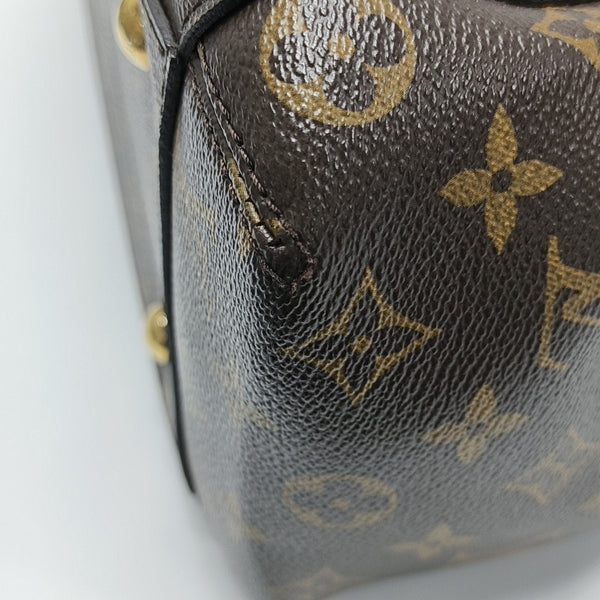 MONTAIGNE GM Monogram Coated Canvas Brown