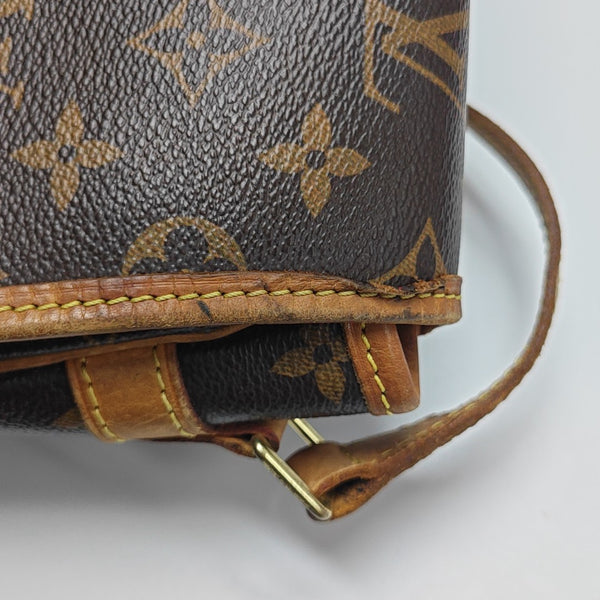 SOLOGNE PM Monogram Coated Canvas Brown