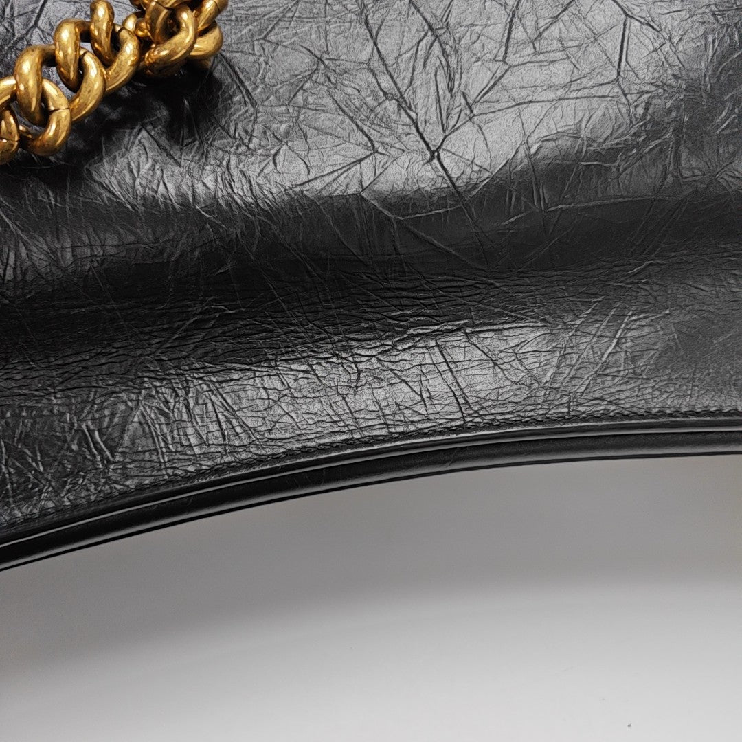 Crush Large Calfskin Black