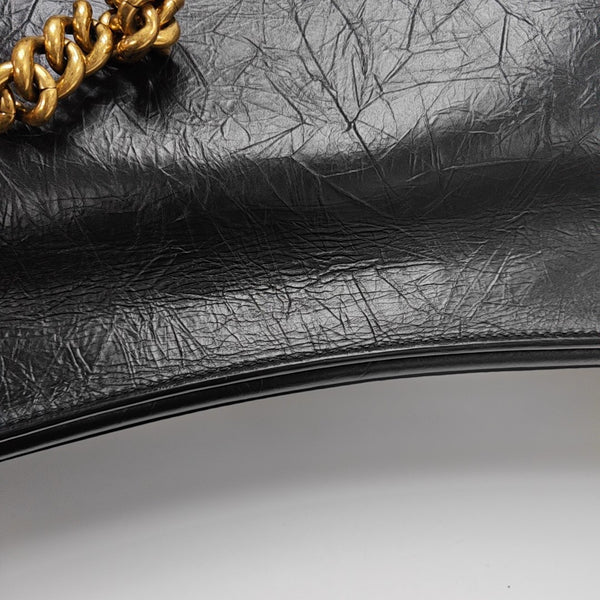 Crush Large Calfskin Black