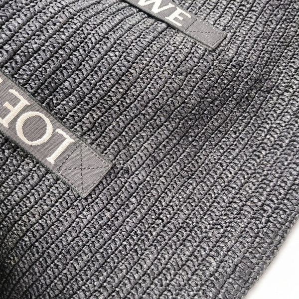 Fold Shopper Super Mini Straw Black