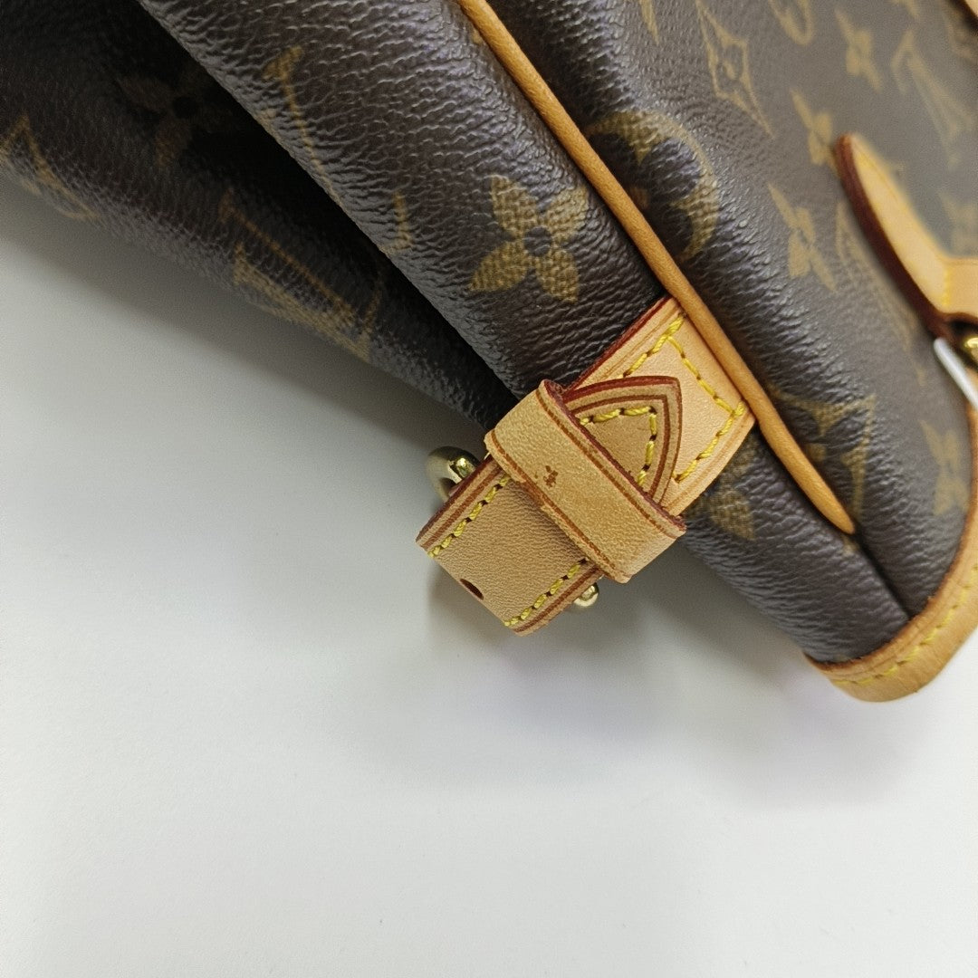 BATIGNOLLES PM Monogram Coated Canvas Brown