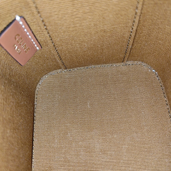 Coated Canvas Shoulder Bag Black