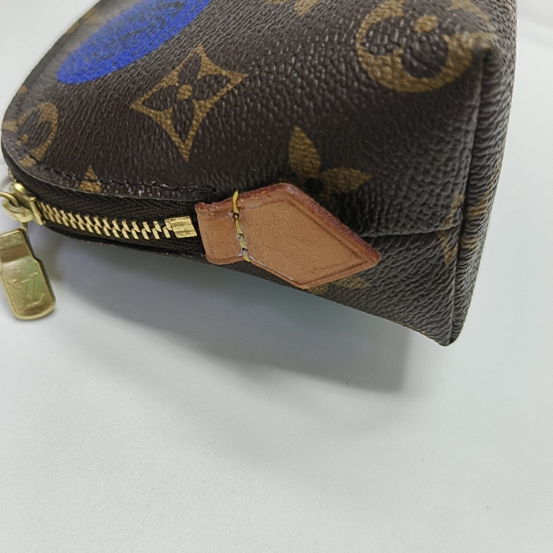 COSMETIC PM Monogram Coated Canvas Multicolor