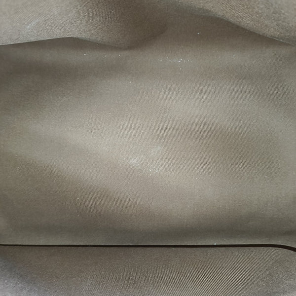 Monogram Coated Canvas Top Handle Bag Brown
