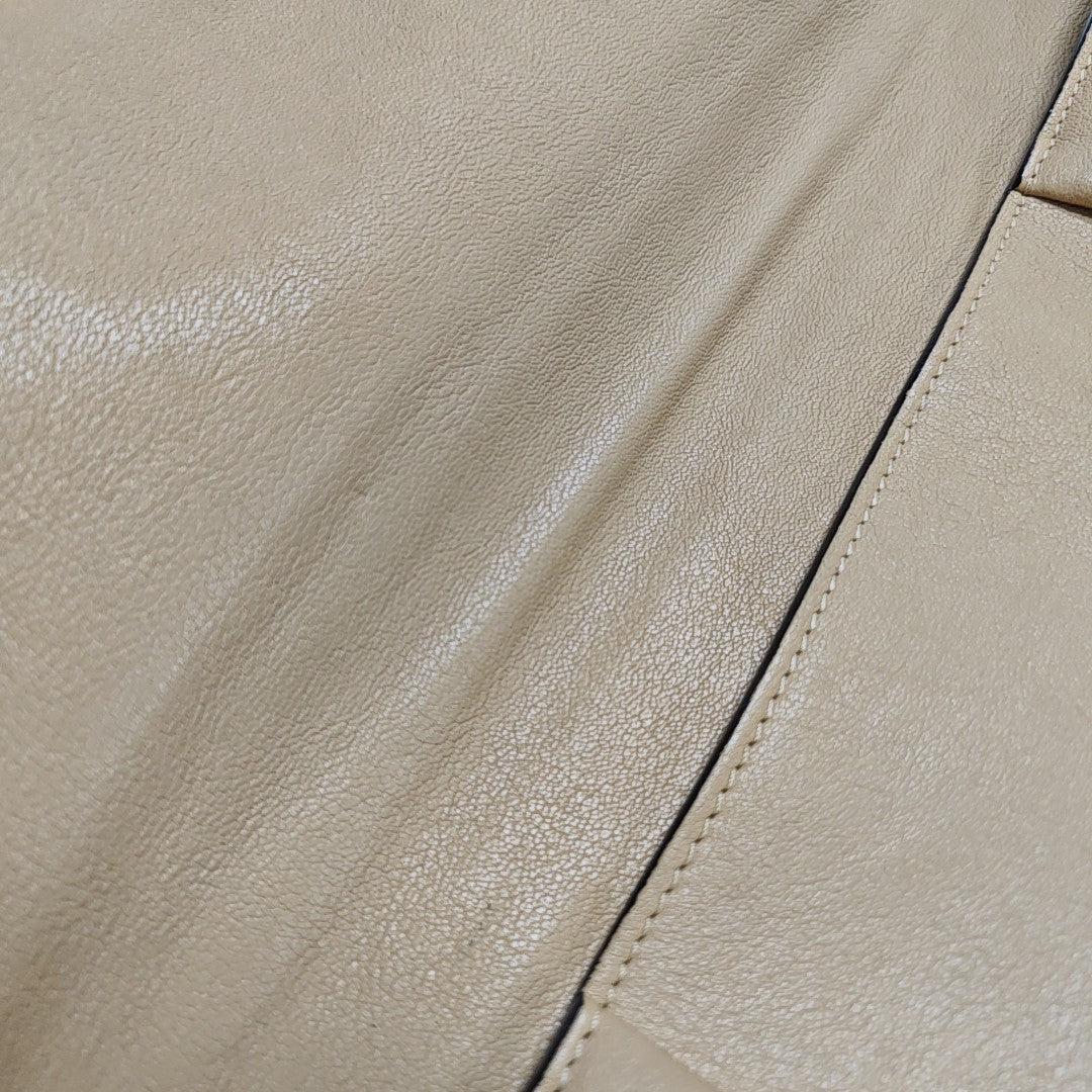 Elsie Calfskin Beige
