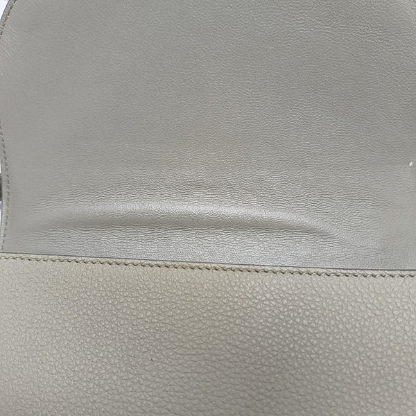TROTTEUR Small Calfskin Gray