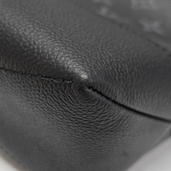 SAUMUR Monogram Coated Canvas Black