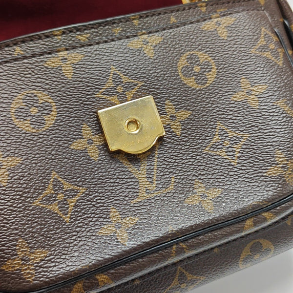 PASSY Monogram Coated Canvas Brown