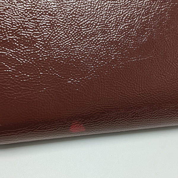 BELLE JOUR Large Quilted Patent Leather Red