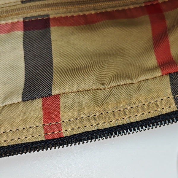 Nylon Top Handle Bag Black