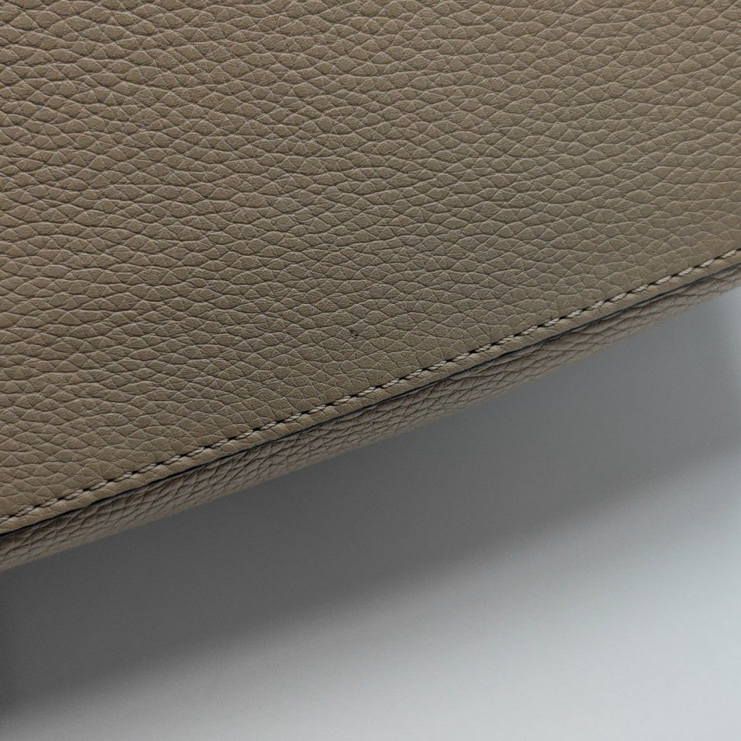 Puzzle Small Calfskin Beige