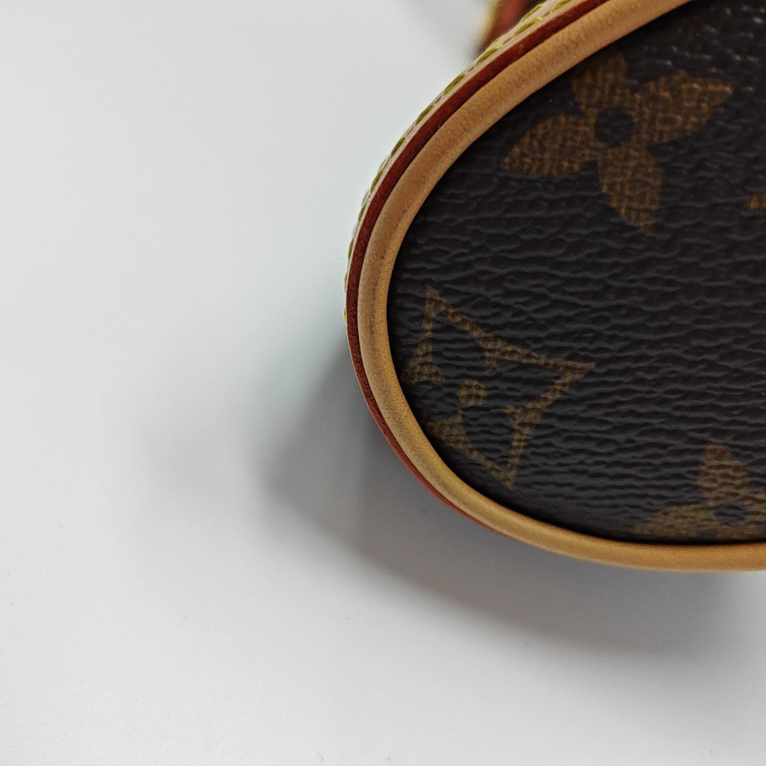 FOLD ME Monogram Coated Canvas Brown