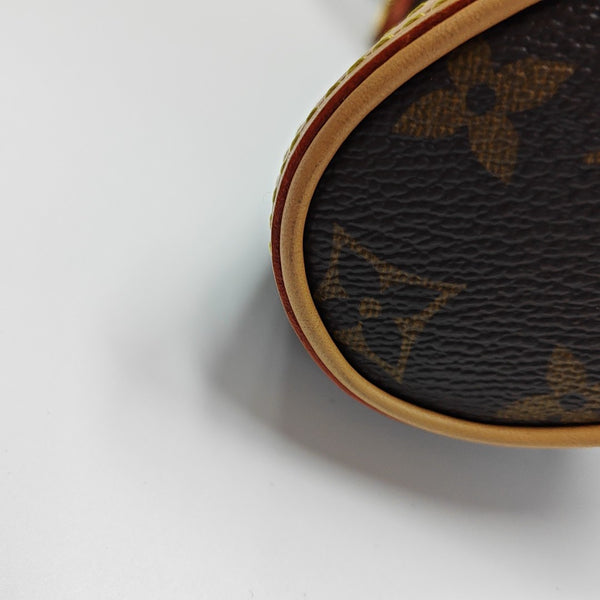 FOLD ME Monogram Coated Canvas Brown