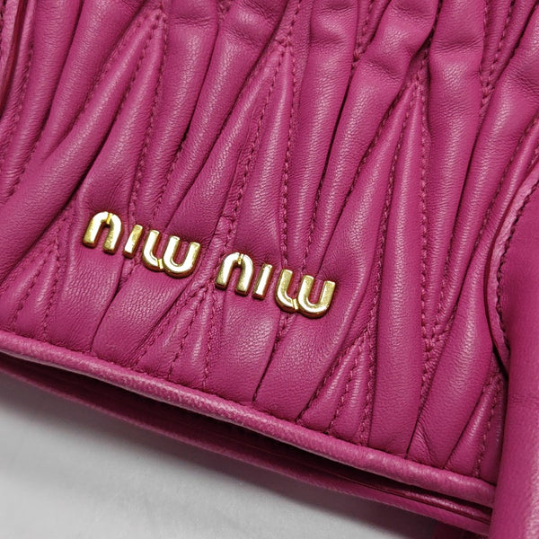Avenue Quilted Lambskin Pink