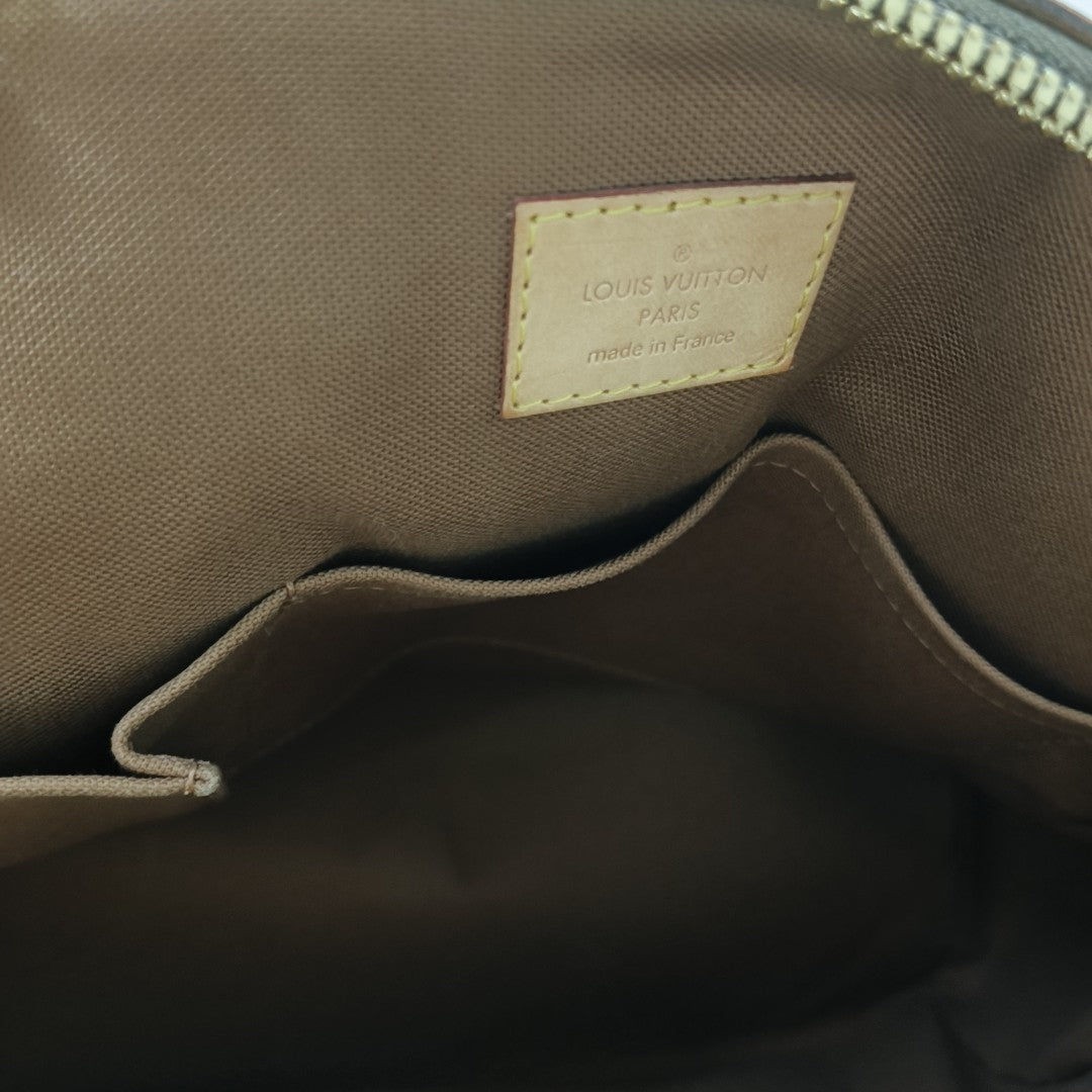 TIVOLI GM Monogram Coated Canvas Brown